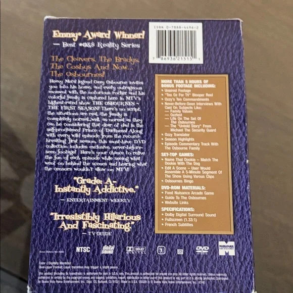 The Osbournes First Season DVD - Picture 3 of 5